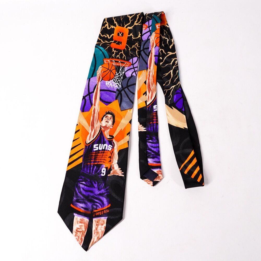 VTG Phoenix Suns NBA Finals Limited Edition Basketball Silk Neck Tie Win or Lose